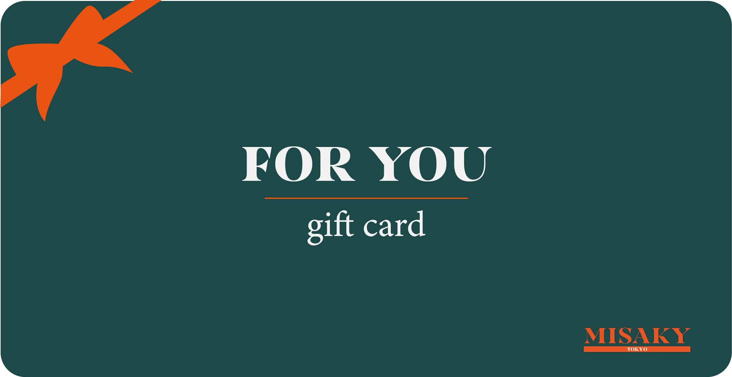 An image of a gift card
