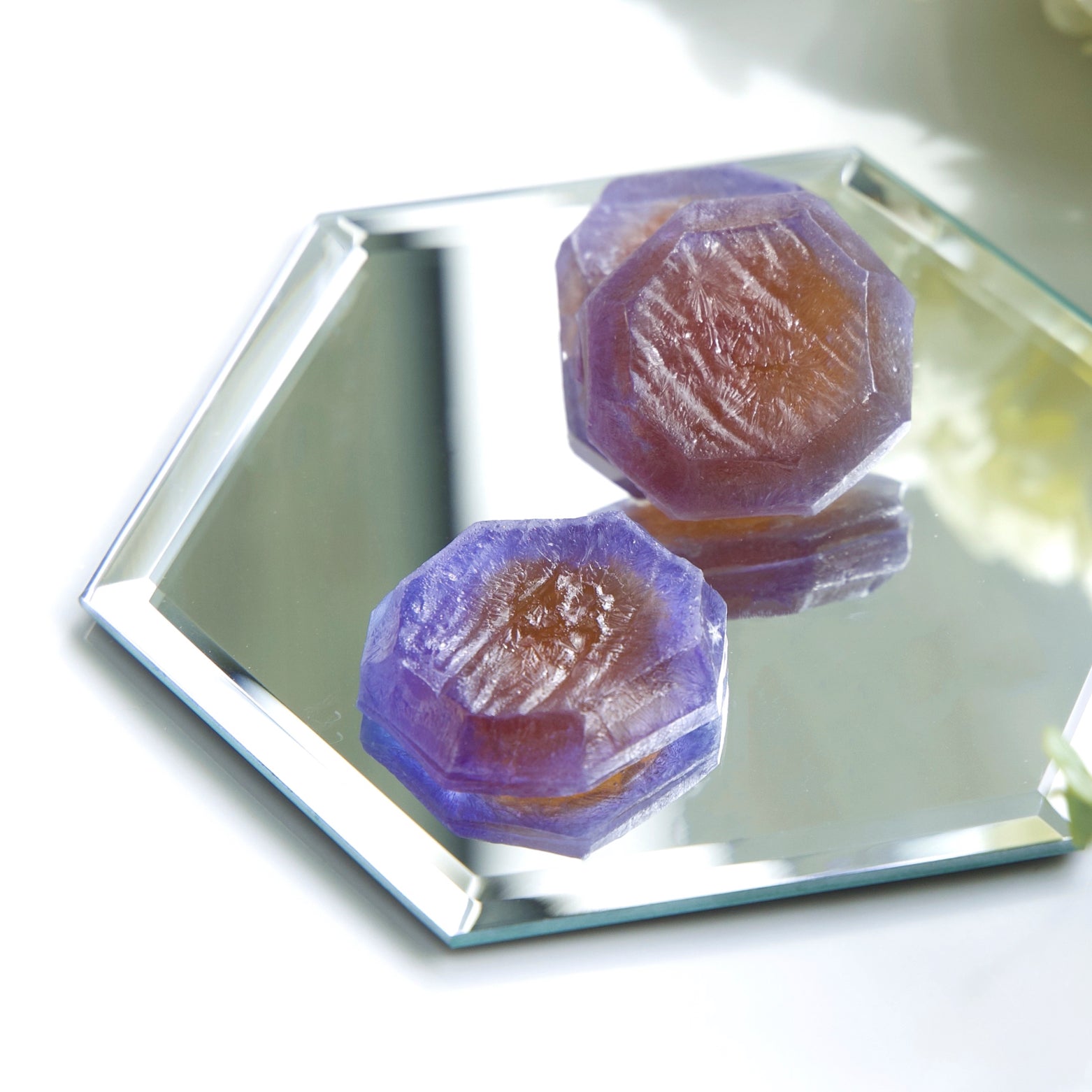 A picture of Lavender Mango flavor Crystal Treats